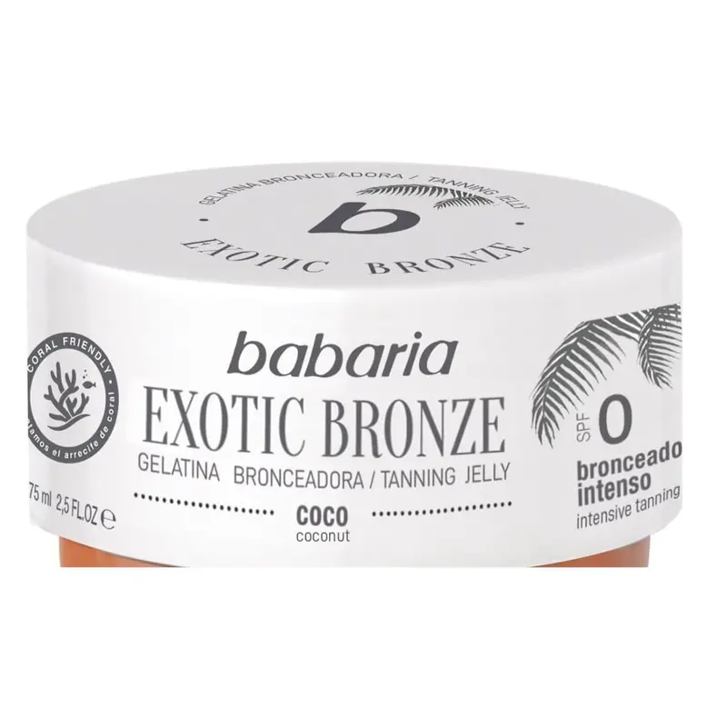 Babaria Coconut  Gel SPF0-75ml Tans skin gently and naturally, suitable for all skin types 1