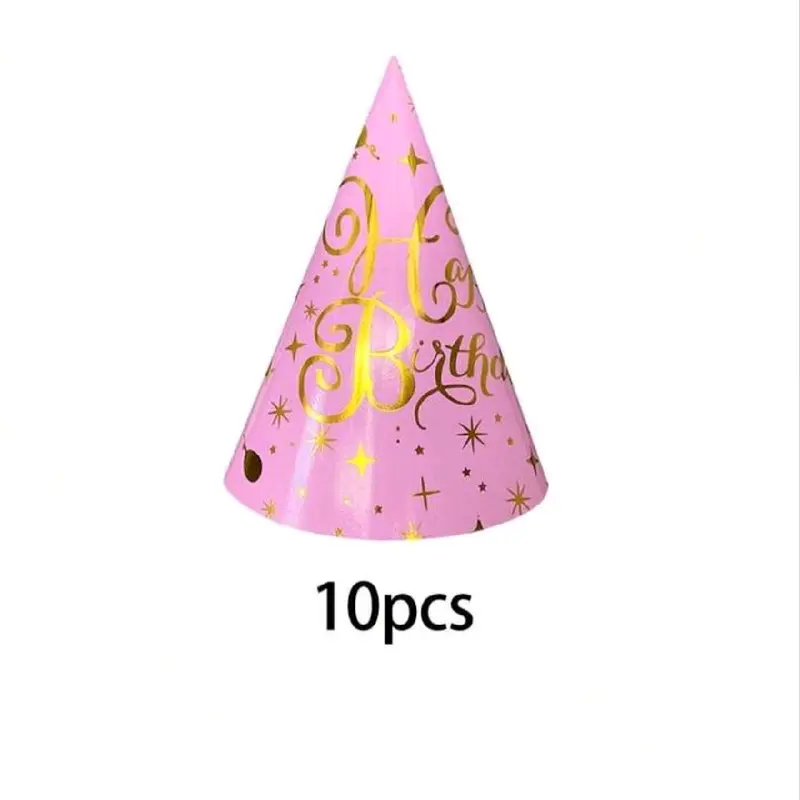 6/10pcs Party Photo Prop Caps, Birthday Party Hats, Party Supplies, Party Decoration, Fun Party, Happy Birthday Mother's Day Graduation 4