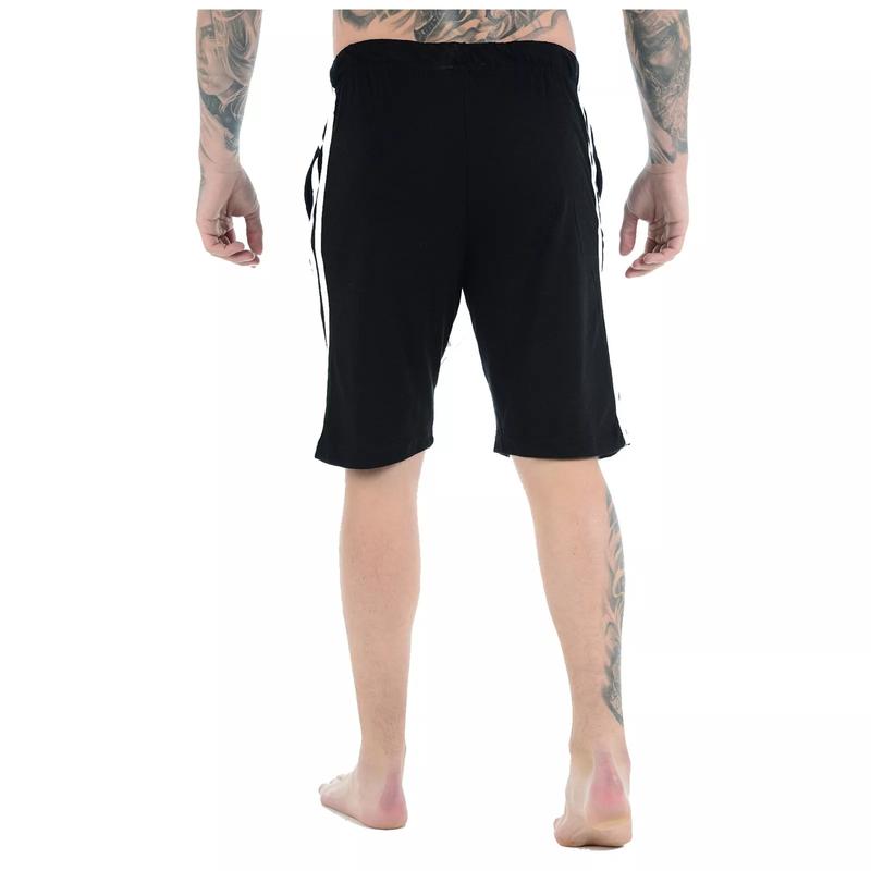 MENS CASUAL LOUNGE SHORTS POLY COTTON PJS NIGHT WEAR PYJAMAS SLEEPWEAR BOTTOMS 2