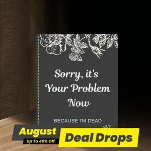 End-of-life Planning Binder, Personalized Letter To Loved Ones, Funeral Wishes & Important Documents Organizer, Spiral Bound Planner, Funeral Wishes Notebook, Gift for Book Lover, Teenage Girl Gifts