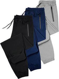 Men's Plain Zipper Design Drawstring Waist Jogger Pants, Pro Club Sweatpants, Casual Elastic Waist Pocket Trousers for All Seasons, 2000s Pants for Men, Fashion Men's Bottoms for Daily Wear, Menswear Poser Joggers, Streetwear Athletic Joggers