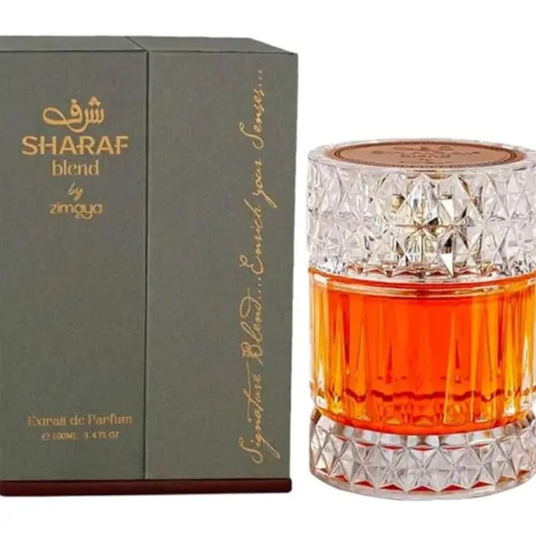 Sharaf Blend Extrait De Parfum 100ml - Warm Woody Spicy Scent - Arabian UAE Fragrance