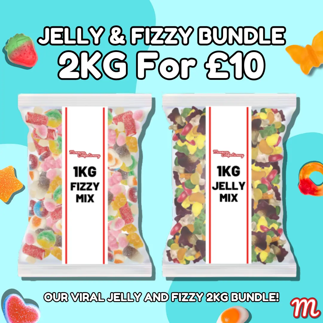 2kg Bundle Fizzy & Jelly Sweet Assortment