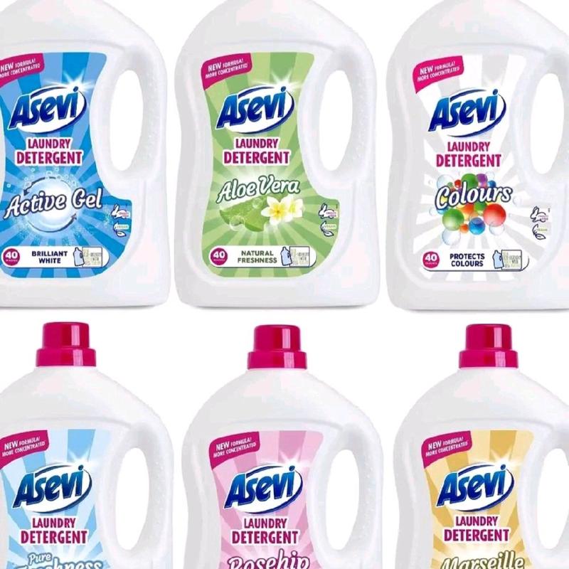 Asevi Liquid Wash Detergent, Various Fragrances. Including the NEW Baby Detergent 0