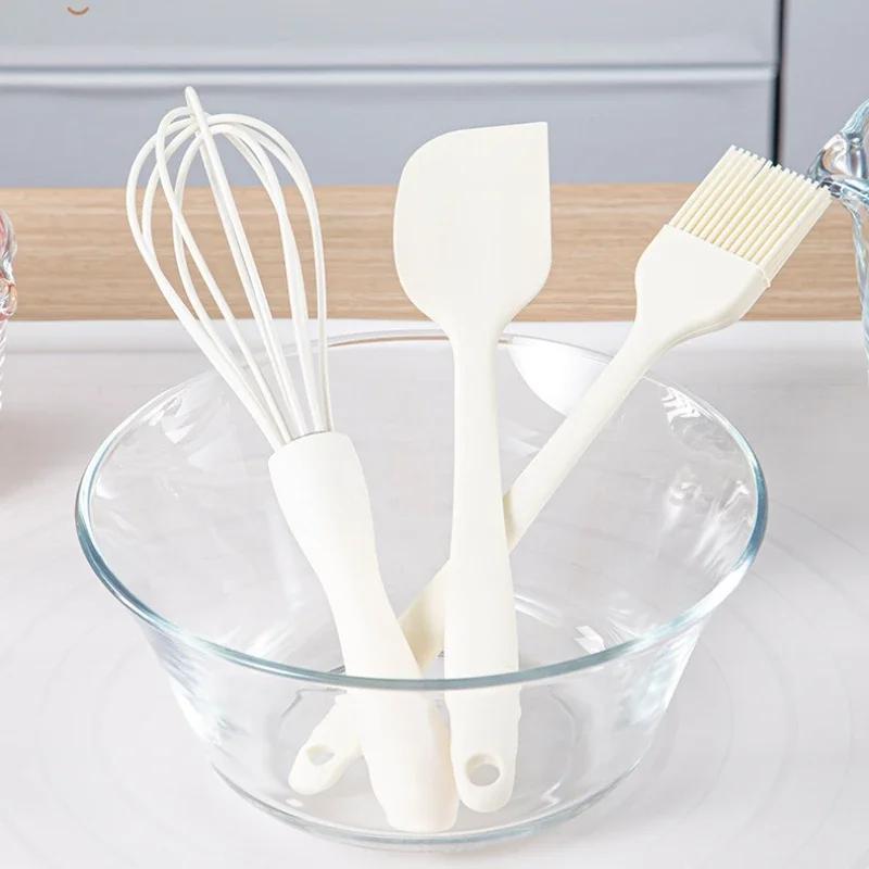Product Introduction of Silicone Home Kitchen Gadgets Spatula Pastry Molds Utensils Measuring Tools & Scales Baking Air Fryer Pizza Cake Butter Egg BBQ Bakeware Scraper 6