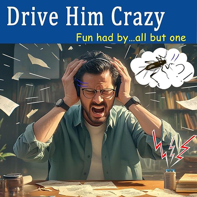 NewNoiseWar-Cricket Noise Maker Prank (6 Pcs), Hidden Pranks Beeping Several Months, Funny Office Pranks for Adults 4