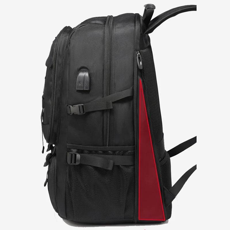 50L/80L Large Waterproof Travel Backpack with Shoe Compartment for Men 6