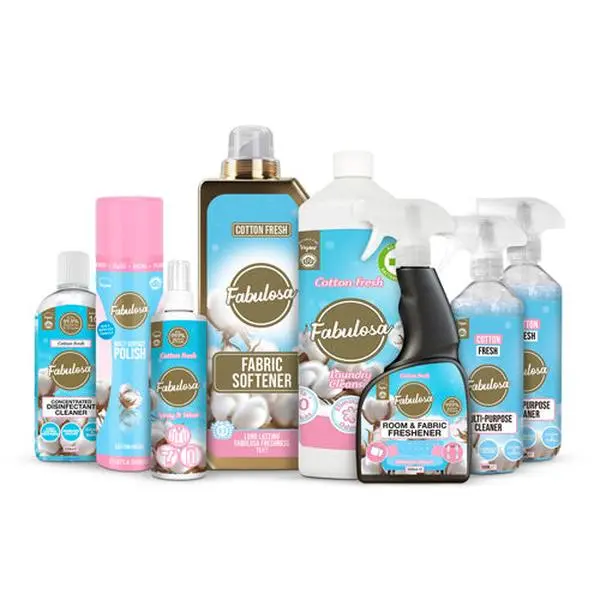Fabulosa Cotton Fresh Cleaning Bundle Pieces Household Fragrance