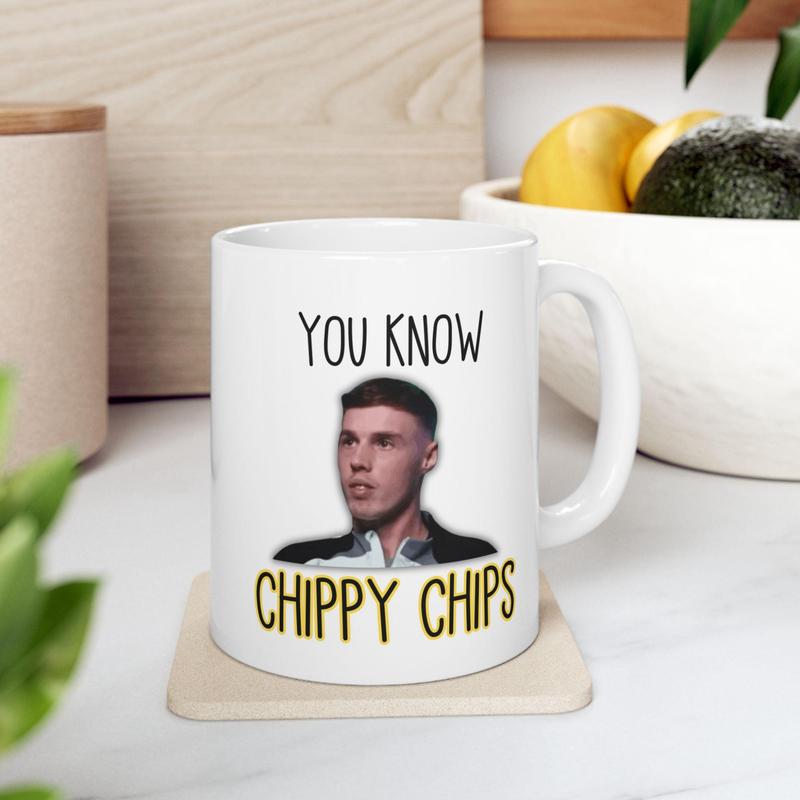 You Know Chippy Chips | Cole Palmer | Funny Meme Football Mug | Coffee Mug Gift Present Grandad Dad Husband Son Brother Boyfriend 1