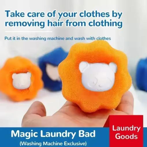 Laundry Balls Pet Hair Collector for Washing Machine Reusable Laundry Lint Catcher Removes Lint From Clothes Pet Cat Accessories 4