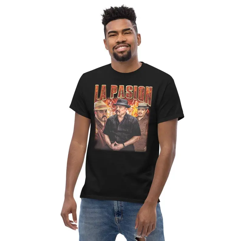 Angel Batista 'La Pasión' T-Shirt | Dexter TV Show Graphic Tee | Retro 90s Crime Drama Shirt | Vintage Aesthetic Fan Merch 1