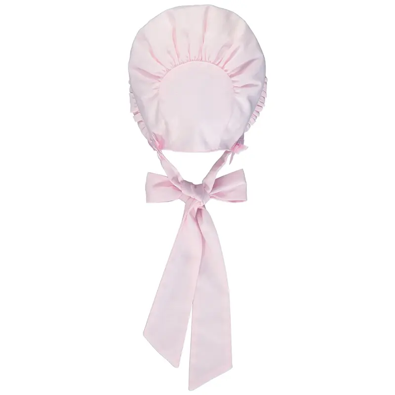 Traditional Baby Girls Bonnet Premium Babywear Pink Baby Girls Hat SALE 2