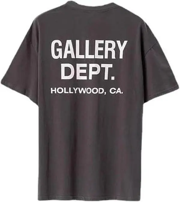Judydoll Gallery Dept Shirt Classic Letter Print Short Sleeve T-shirts Fashion for adult