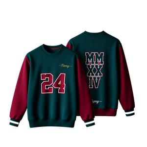 [Free Custom Name and Number] Sweatshirt Custom Name New Street Fashion Football Style Sweatshirt Jersey Men/women/children Unisex 3D Printing Design Thin Polyester Hoodless Sweatshirt