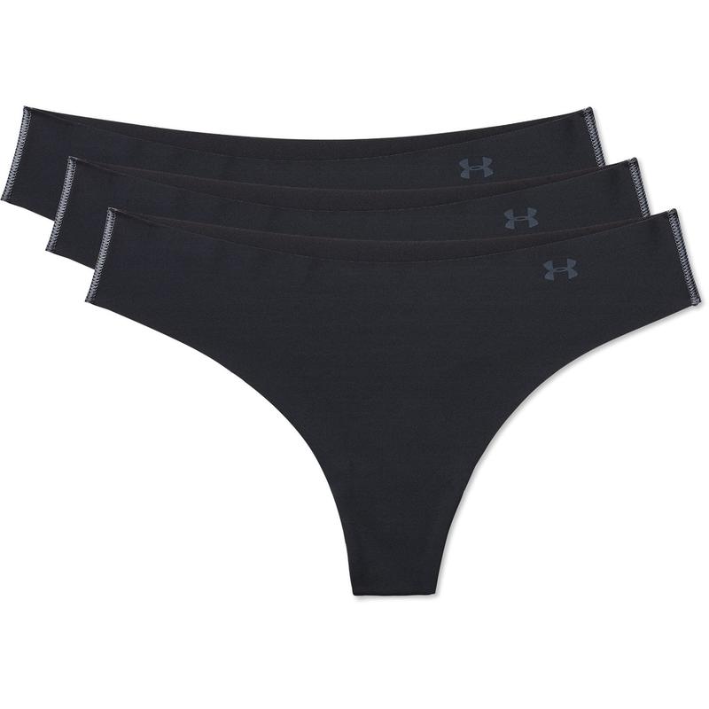 Under Armour Womens 3 Pack Thongs Thong Briefs 3