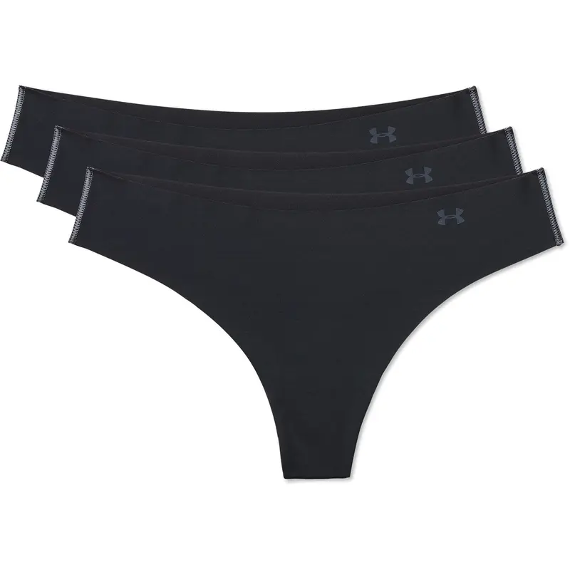 Under Armour Womens 3 Pack Thongs Thong Briefs 3