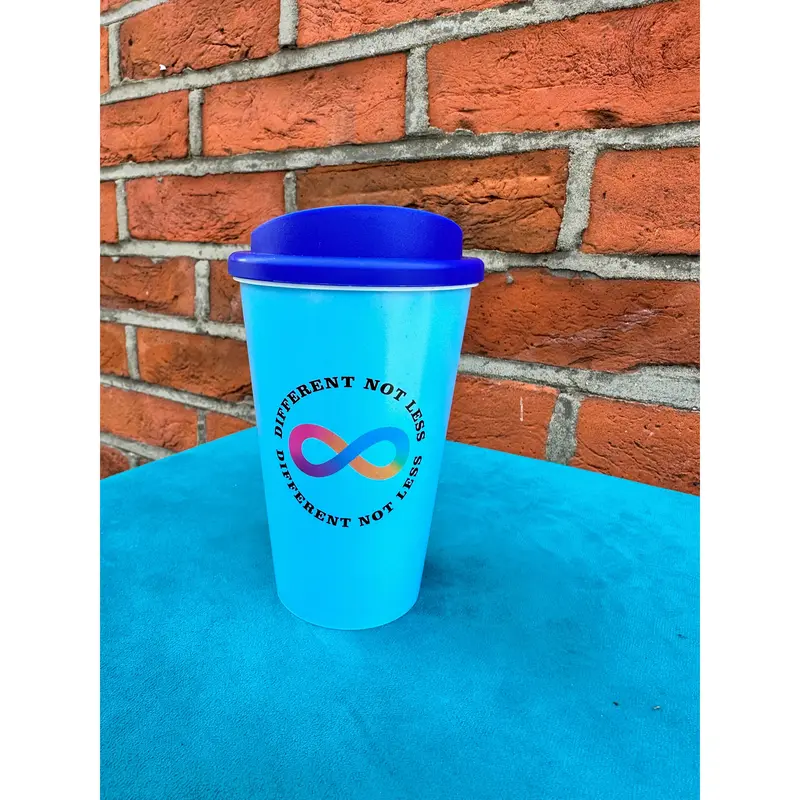 Different Not Less Thermal Travel Mug | 350ml Double-Walled BPA-Free Cup 3