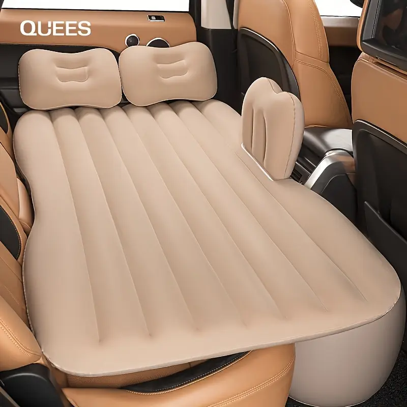 Car Trunk Ultra Thick Inflatable Cushion Car Inflatable Bed Car Rear Cushion Car Cushion Outdoor Rear Leveling Pad Travel Mattress Storage Is Convenient And Portable 8