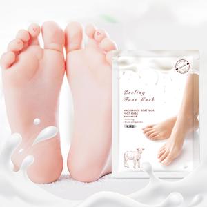 Niacinamide & Goat Milk Foot Mask | Deep Hydration & Brightening for Sensitive Skin