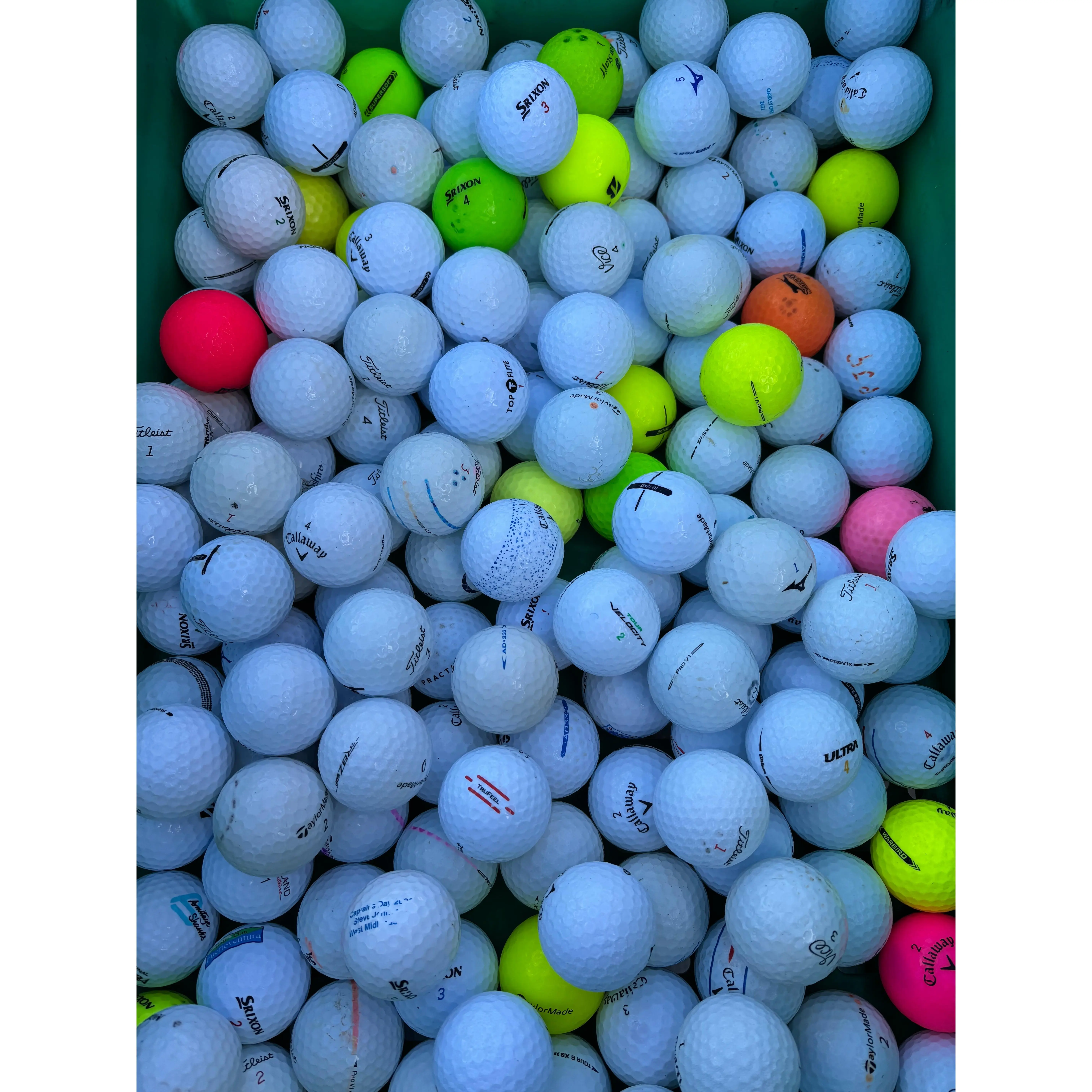 30 x Mixed Golf Balls.