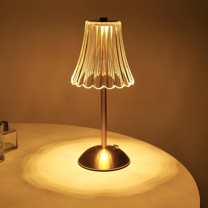 Product Introduction of Vintage Desk Lamp With Touch Sensor, USB Rechargeable Bedroom Night Light, 3-color DimmingDesk Light For Home Decor, Valentine's Day Gift 4