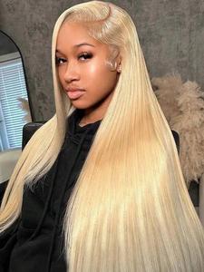 613 Blonde Straight Tape in Human Hair Extension, Natural Look Top Quality Seamless Invisible Hair Extensions for Thin Hair Woman