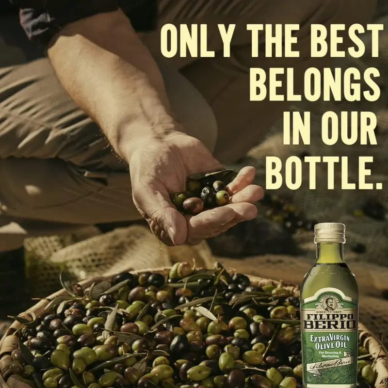 Filippo Berio Extra Virgin Olive Oil, 1L – Premium Quality, Healthy Cooking Essential 2