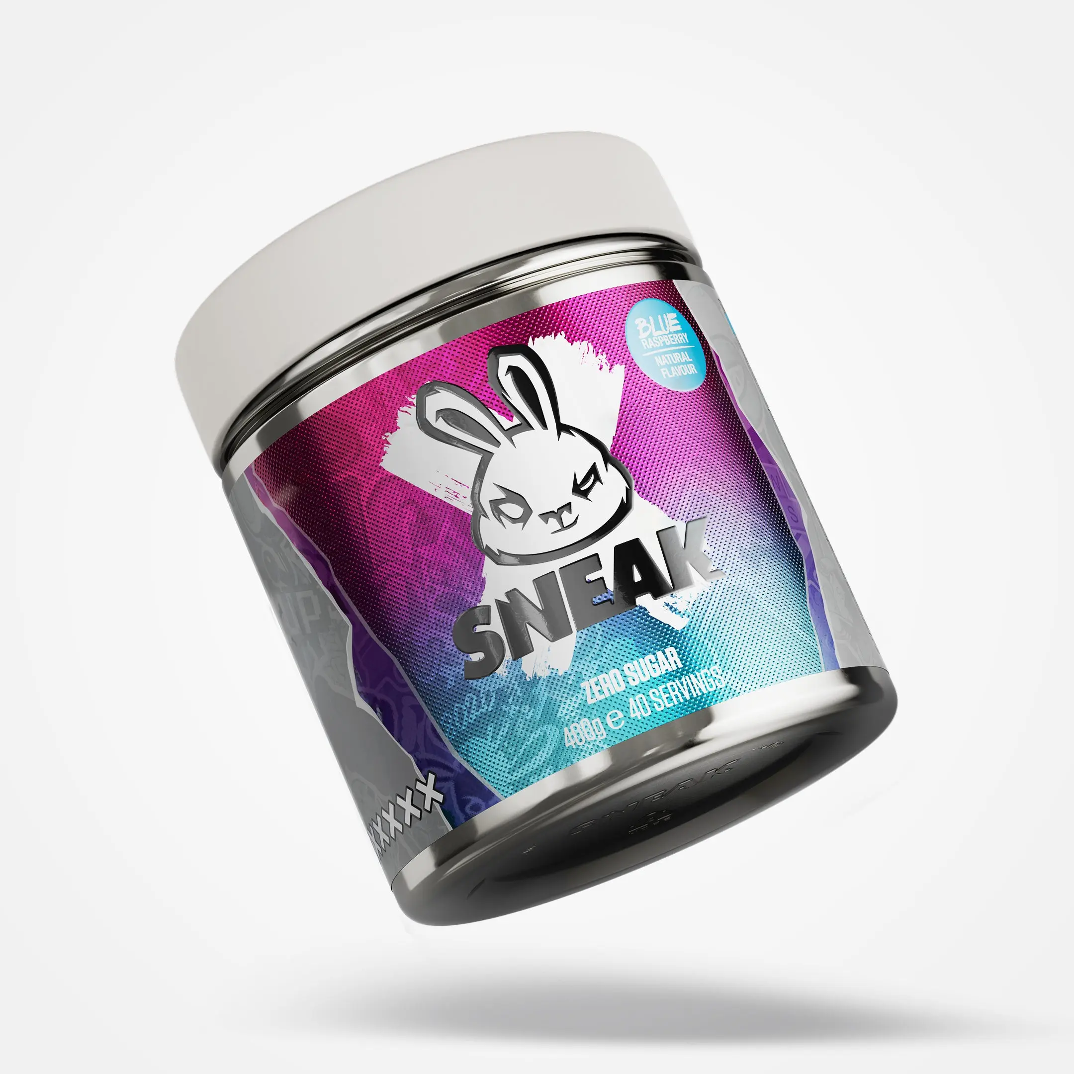 BLUE RASPBERRY ENERGY DRINK - NATURAL ZERO SUGAR ENERGY