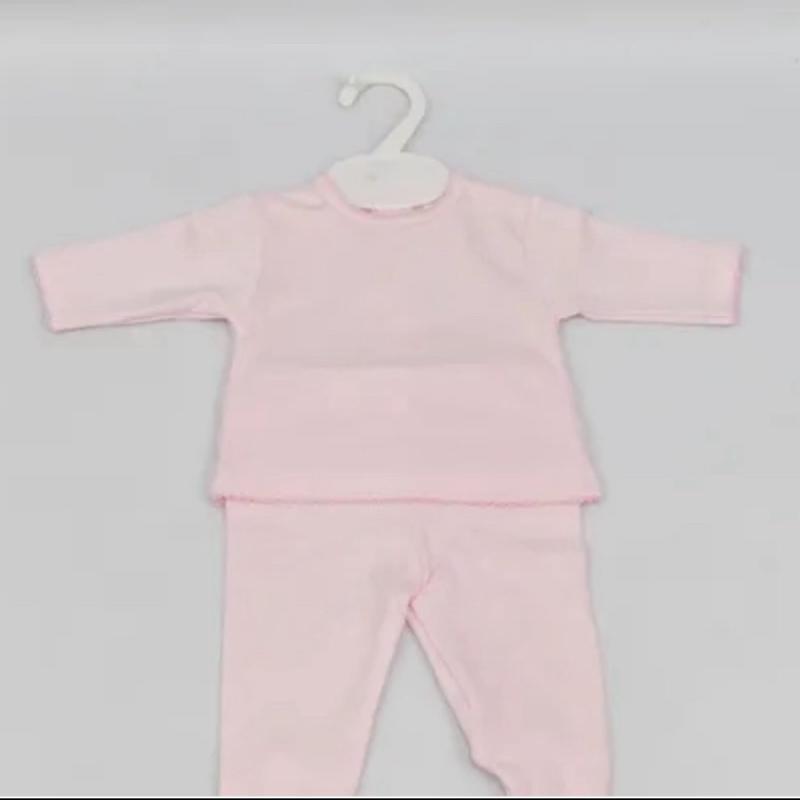 Littlest Sister Embroidery 2pc Set for Baby Girls 0-6 Months 2