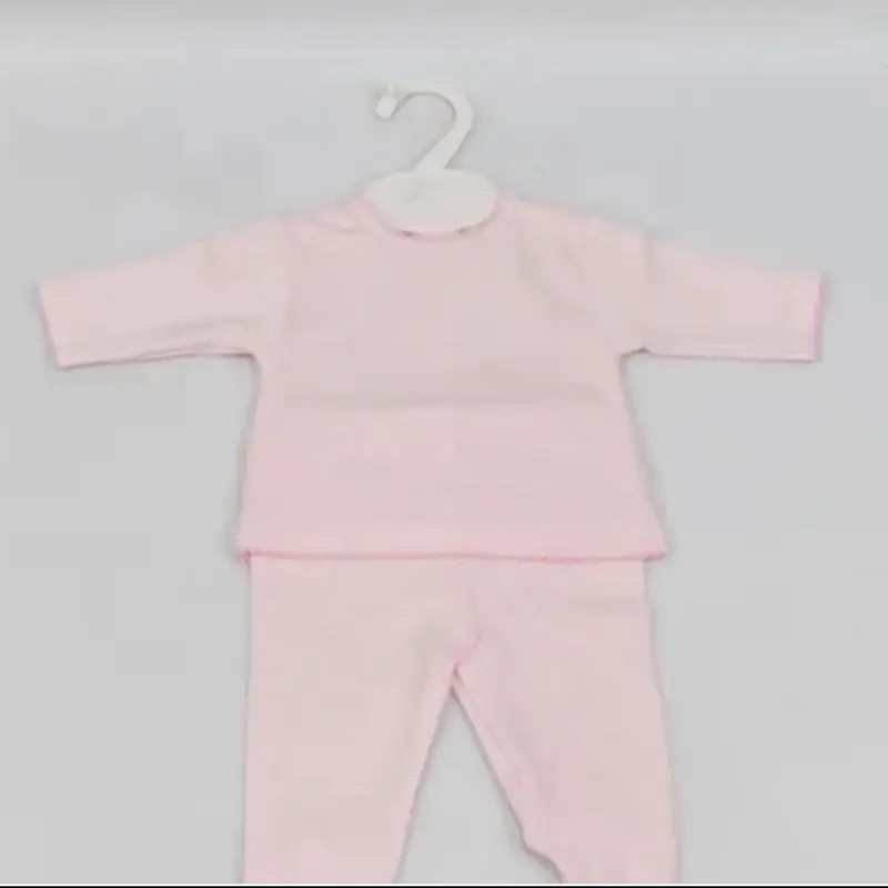 Littlest Sister Embroidery 2pc Set for Baby Girls 0-6 Months 2
