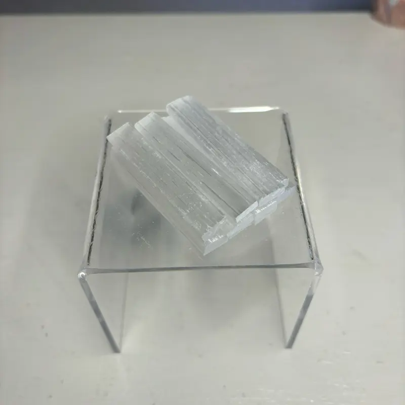 Small Selenite Stick x1 - Satin Spar Selenite wand 4