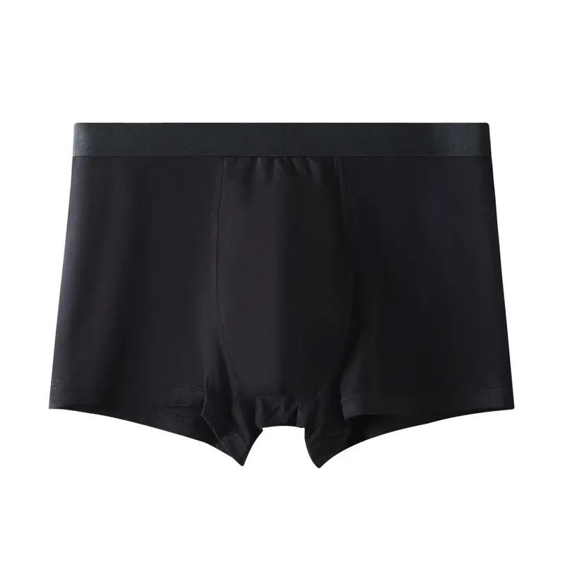 10pcs Bamboo Fiber Men'S Underwear, Suitable for Sports And Casual Wear, Moisture-Wicking, Skin-Friendly, Soft, Affordable for Students, Stylish And Classic for All Seasons. 4color 5