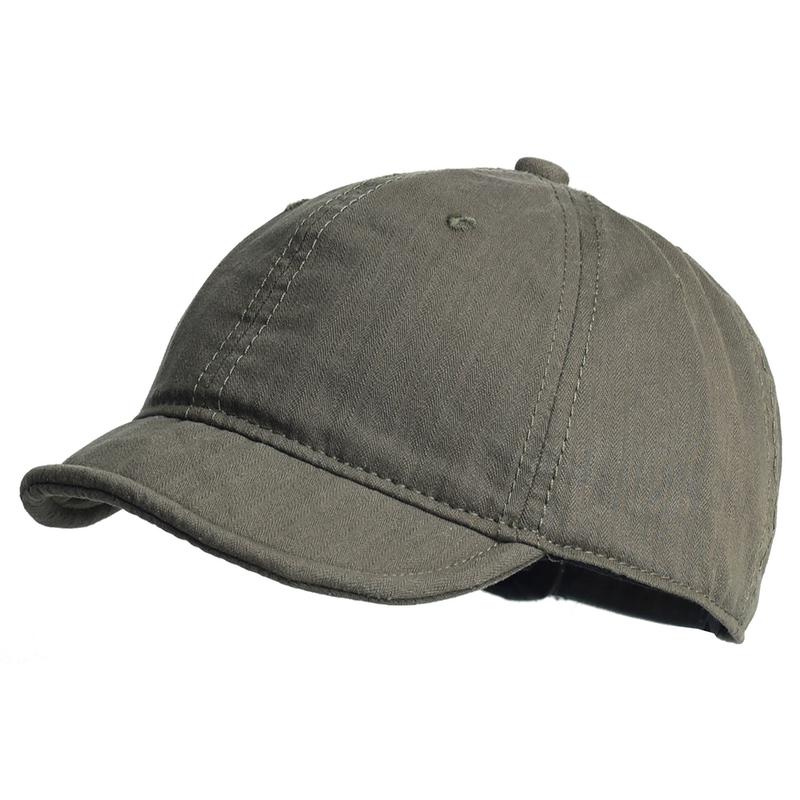 Vintage Short Brim Cotton Baseball Cap Men Women Dad Hat Adjustable Trucker Style Low Profile Caps 1