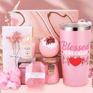 Mom Mothers Day Themed Gift Basket, 8 Counts/set Gift Set for Women Men, Perfect Gifts for Mom Mother Women Her, Birthday Gifts