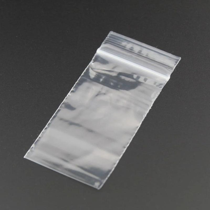 Zipper Branded 25mm x 35mm Clear Ziplock Bags Baggies - Box of 1000 1