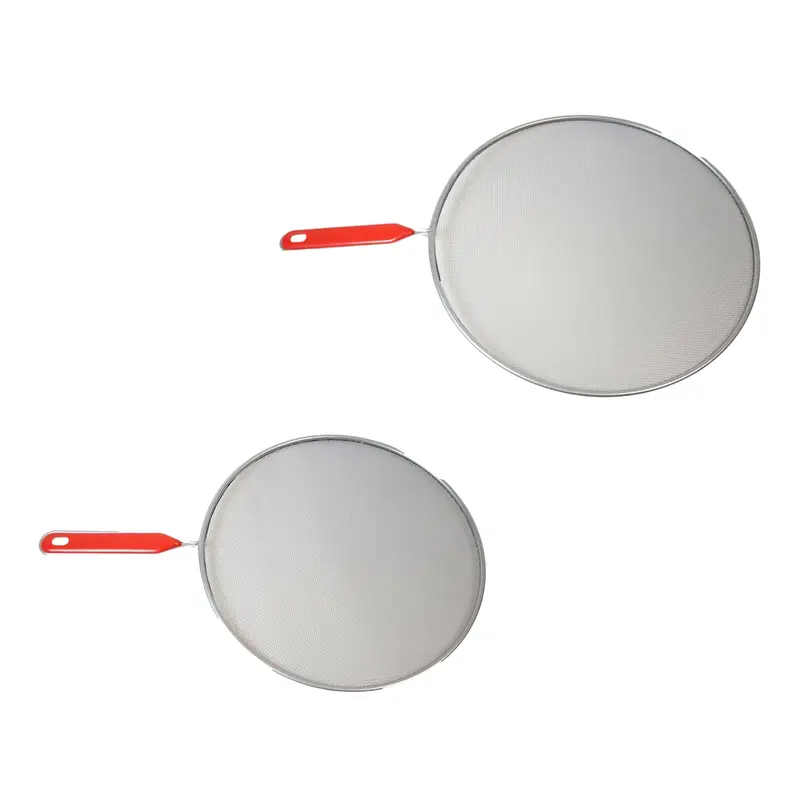 Splatter Screen Guard For 24-28cm Cookware 195g 43 x 28.5 cm Kitchen Cooking Protection Shield 0