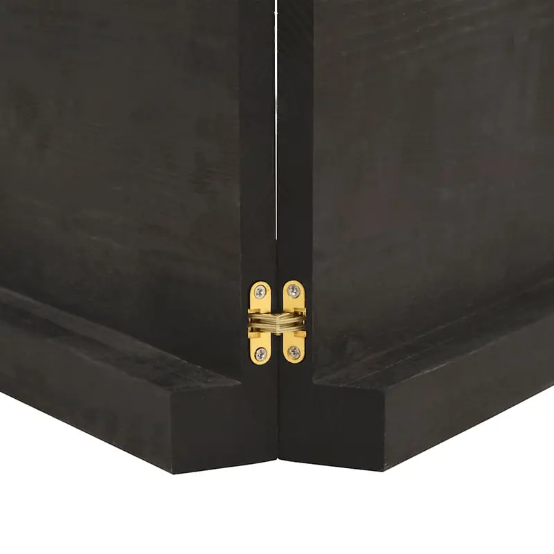 Table Top Dark Brown 180x40x(2-6) cm Treated Solid Wood Live Edge 5