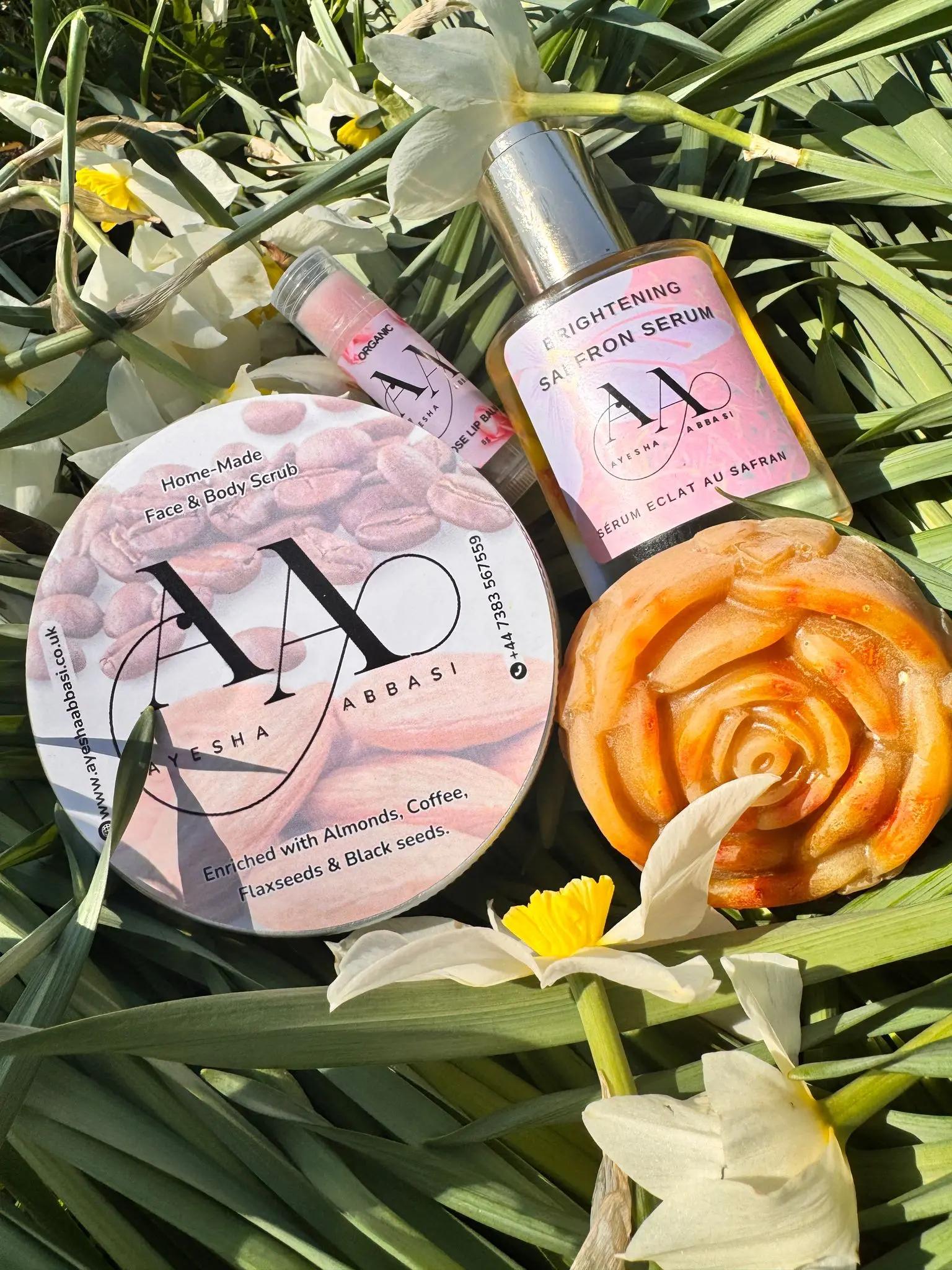 Glow Trio Bundle with Free Lip Balm - Skincare and Comfort Set