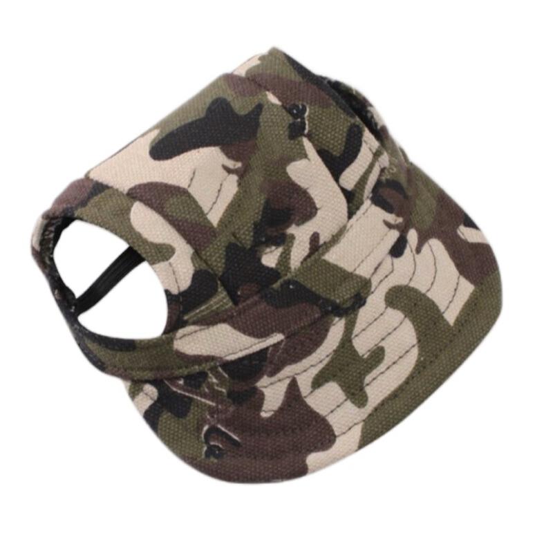Brubonchi Pet Clothing & Accessories Adjustable Dog Baseball Cap Sun Hat with Ear Holes. UK Shop 6