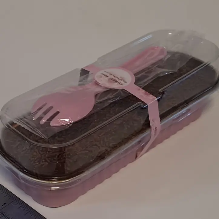 Classic Chocolate School Cake in a tin 5
