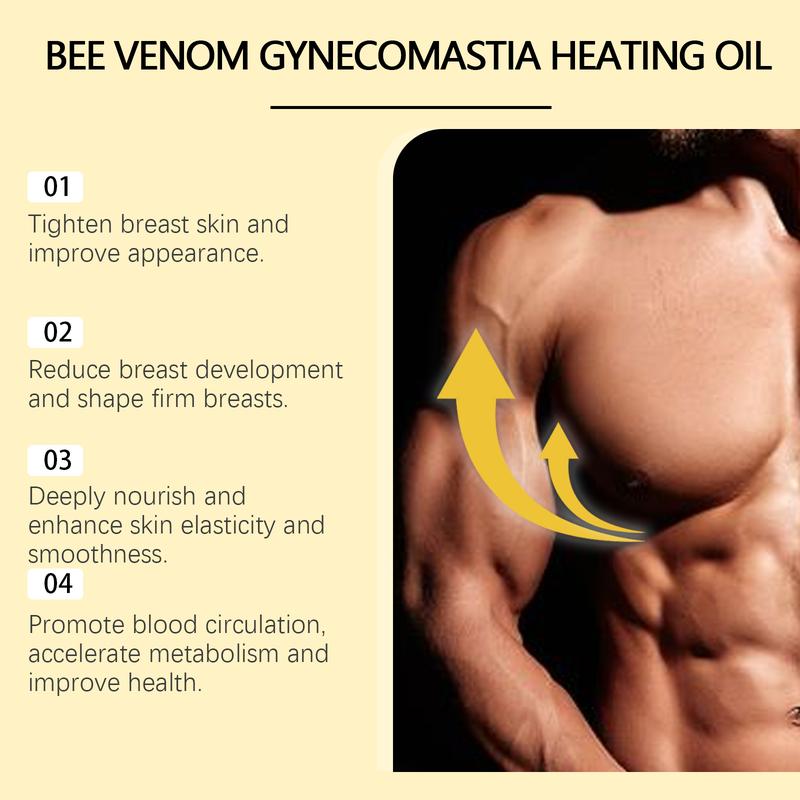 Product Introduction of South Month Men's pectoral muscle care oil A firm, lifting and nourishing skin elasticity care oil for the chest 12
