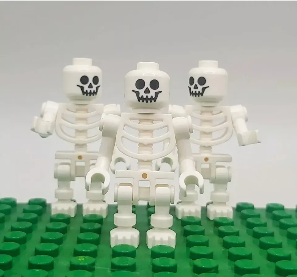 Skeleton Minifigure Halloween Brand New
