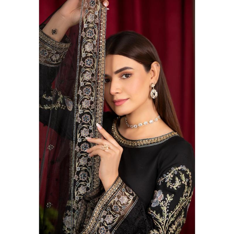 EF-38 HEERA'S 3 PC READY TO WEAR VISCOSE SUIT 2