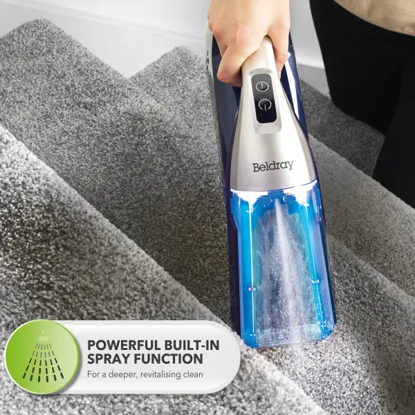 Beldray Cordless Spot Buster - Hand-Held Stain & Spot Remover, Spray Carpet and Floor Cleaner 4