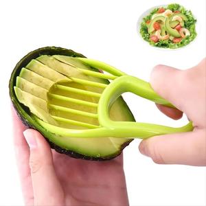 3 in 1 Avocado Slicer, 1 Count/3 Counts Pitting Scooping Machine, Household Kitchen Gadgets for Strawberry Banana Kiwi