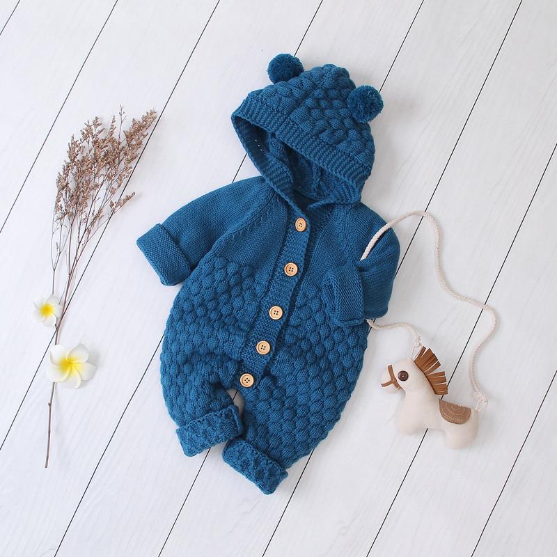Hooded knitted jumpsuit 2