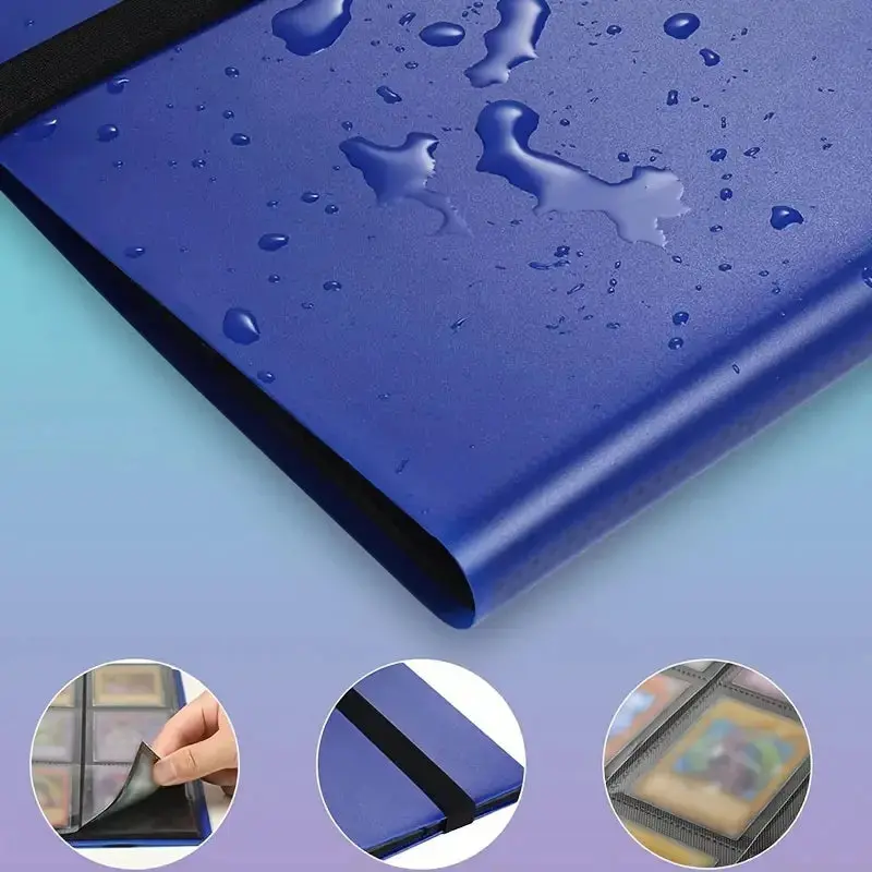 Premium 9 pocket side loading 360 card Pokemon card binder 4
