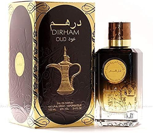 Product Introduction of Dirham Oud 100ml | Eau de Arabian Parfum | Oriental Musky Sandalwood (for Men and Women) (Unisex) 10