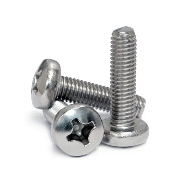 M3 x 12mm Phillips Pan Machine Screws - A2 Stainless Steel 0