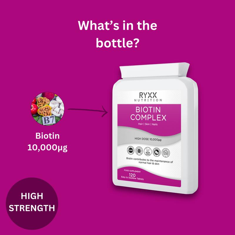 8 Month Supply - Biotin Complex (2 Pack) Healthcare Fitness 4